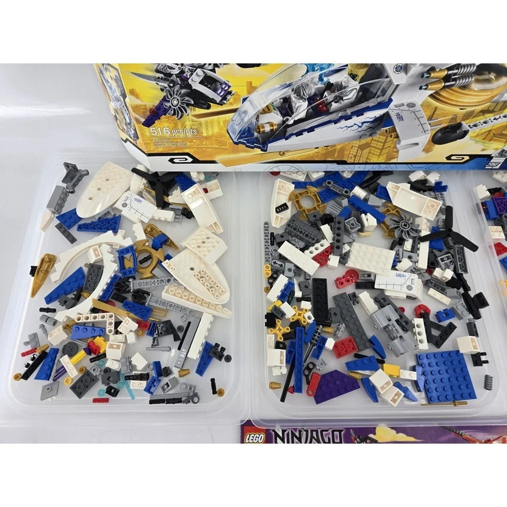 LEGO Ninjago NinjaCopter (70724) Retired, Rare! 100% Complete W/box &‎ Manuals